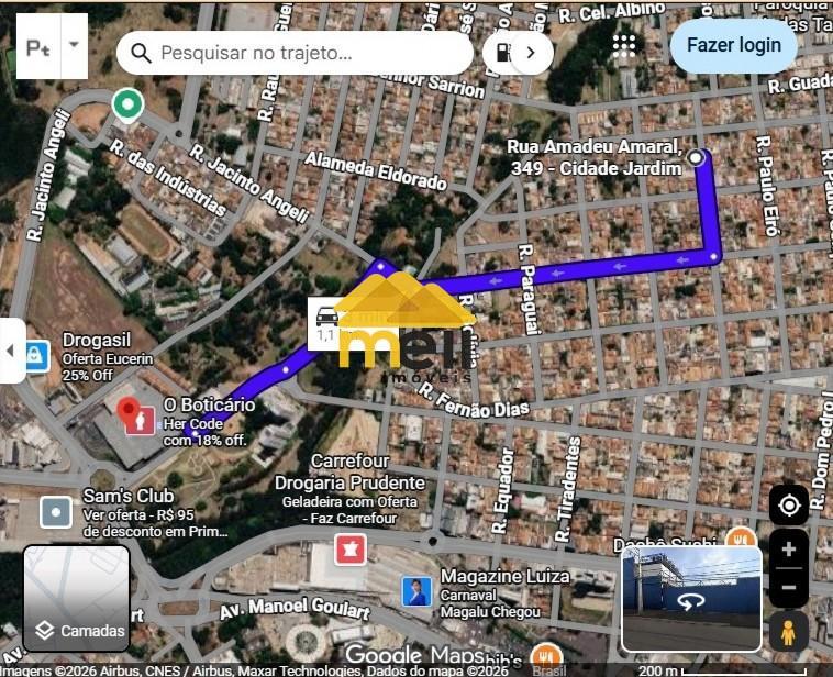 Trajeto até Muffato Max