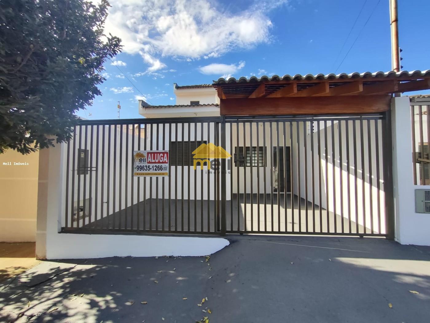 Casa para Loca&ccedil;&atilde;o na cidade de Presidente Prudente no bairro Parque Residencial Servantes II