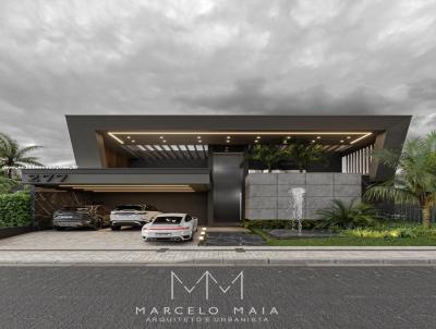 Casa em Condomínio para Venda, em Presidente Prudente, bairro Parque Residencial Damha IV, 4 dormitórios, 7 banheiros, 4 suítes, 3 vagas